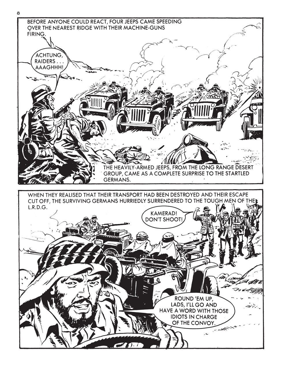 Commando Preview Pages