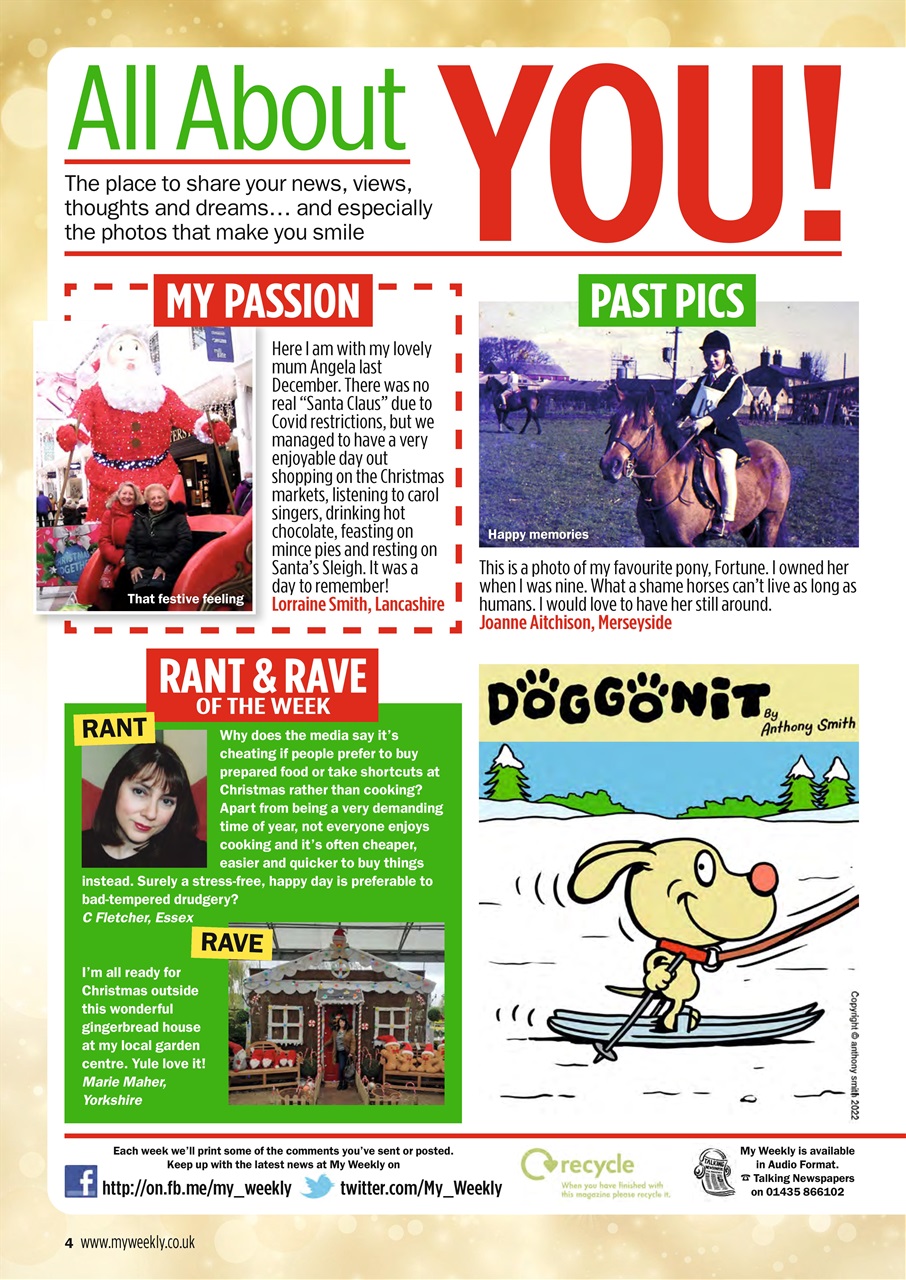 My Weekly Preview Pages