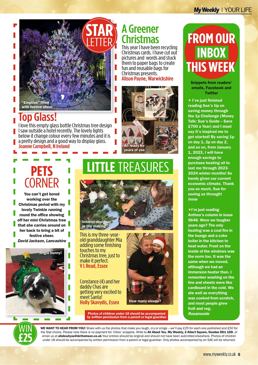 My Weekly Preview Pages