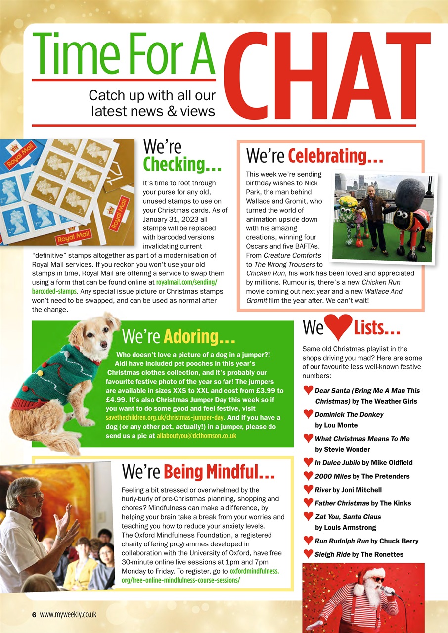 My Weekly Preview Pages