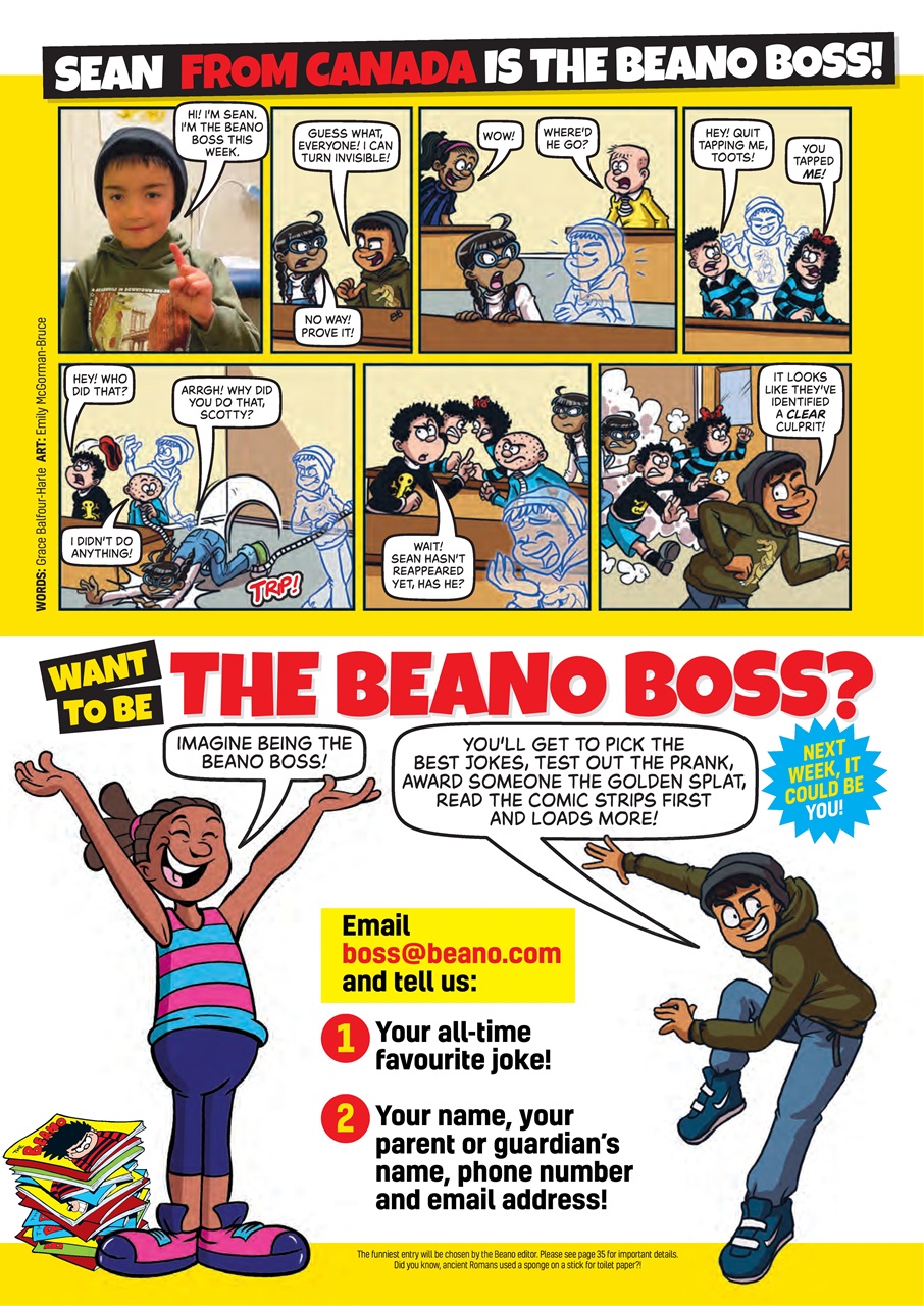Beano Preview Pages