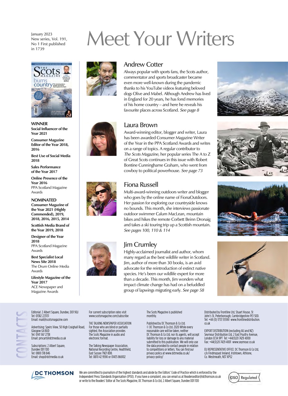 The Scots Magazine Preview Pages