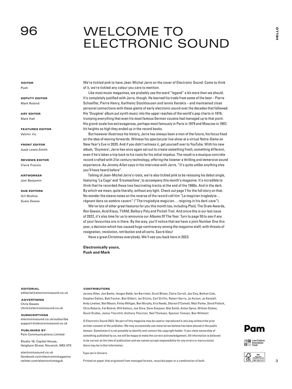 Electronic Sound Preview Pages