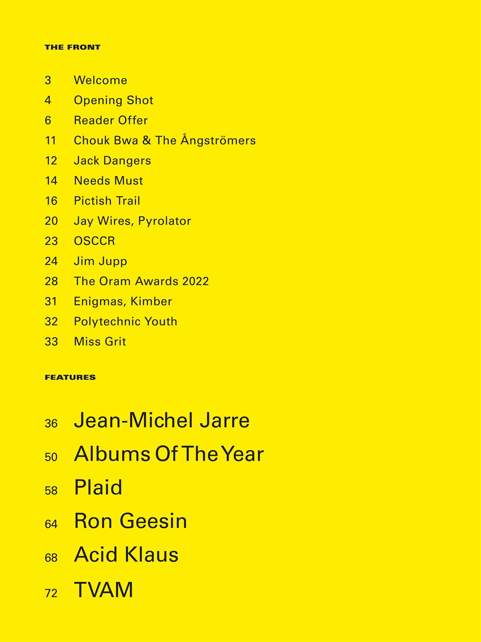 Electronic Sound Preview Pages