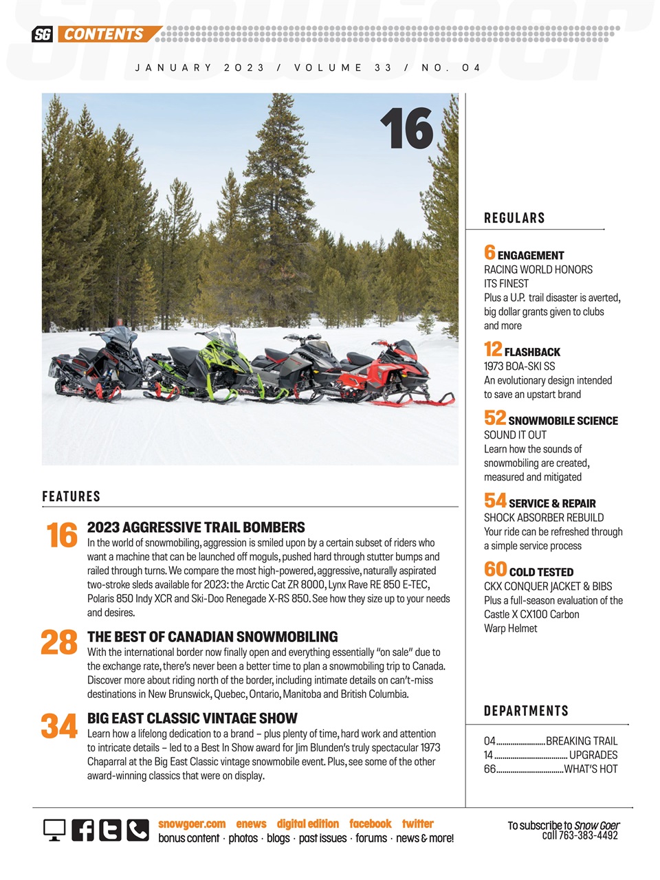 SnowGoer Preview Pages