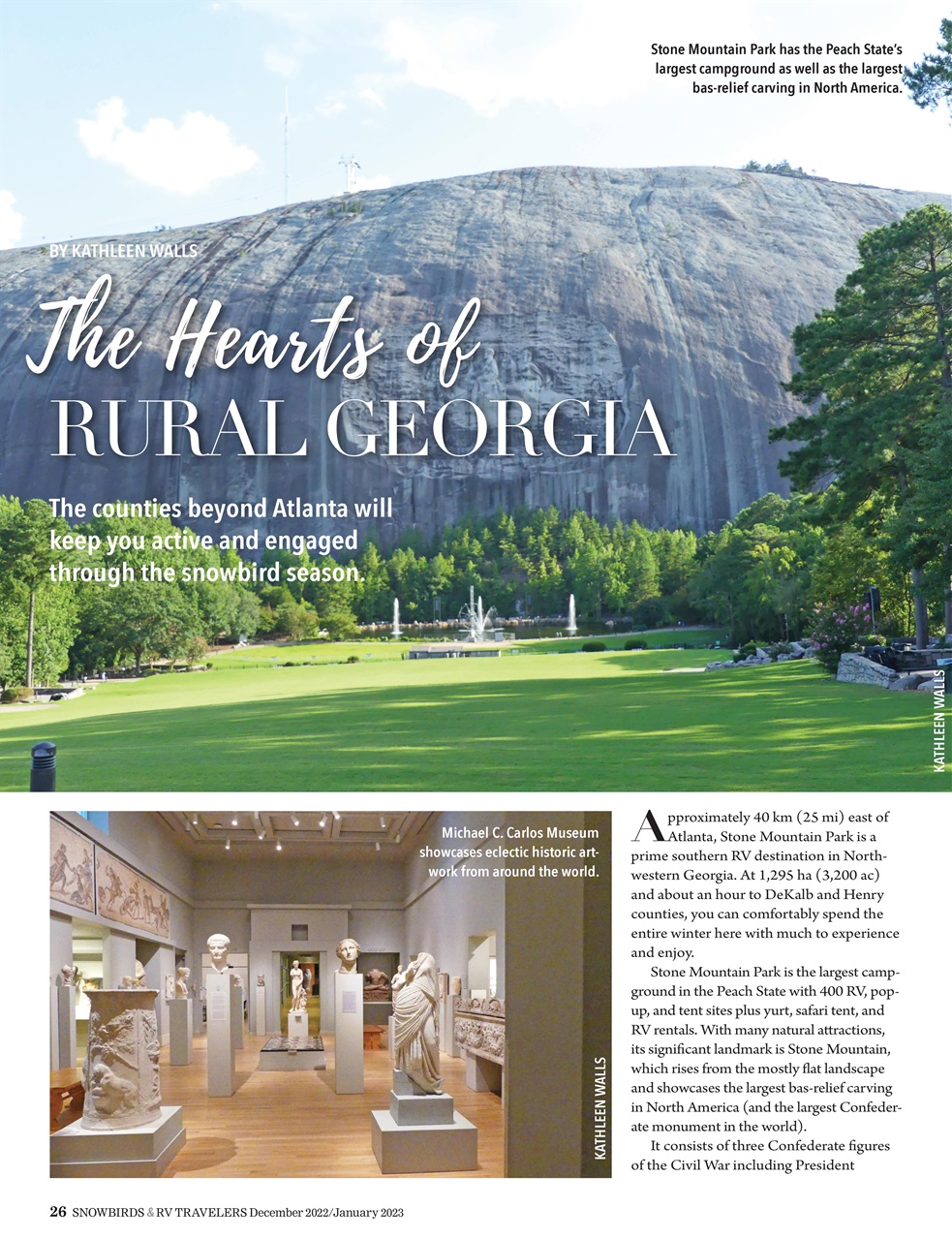 Snowbirds & RV Travelers Preview Pages