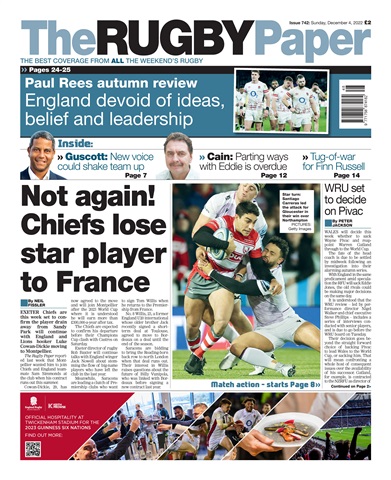 The Rugby Paper issue 4 Dec 2022