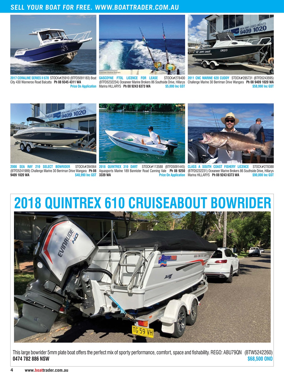 Boat Trader Australia Preview Pages