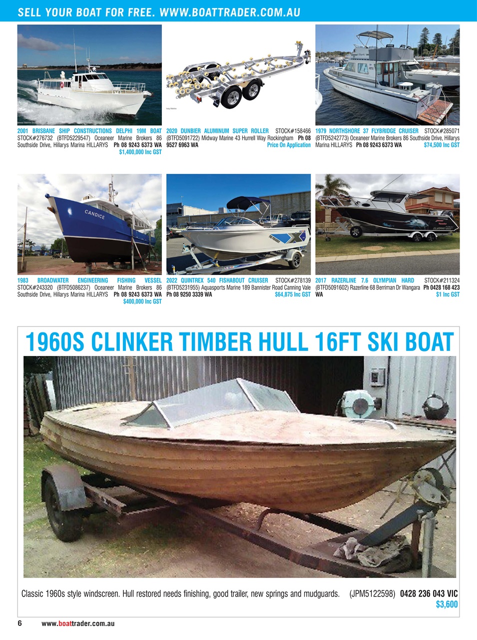 Boat Trader Australia Preview Pages