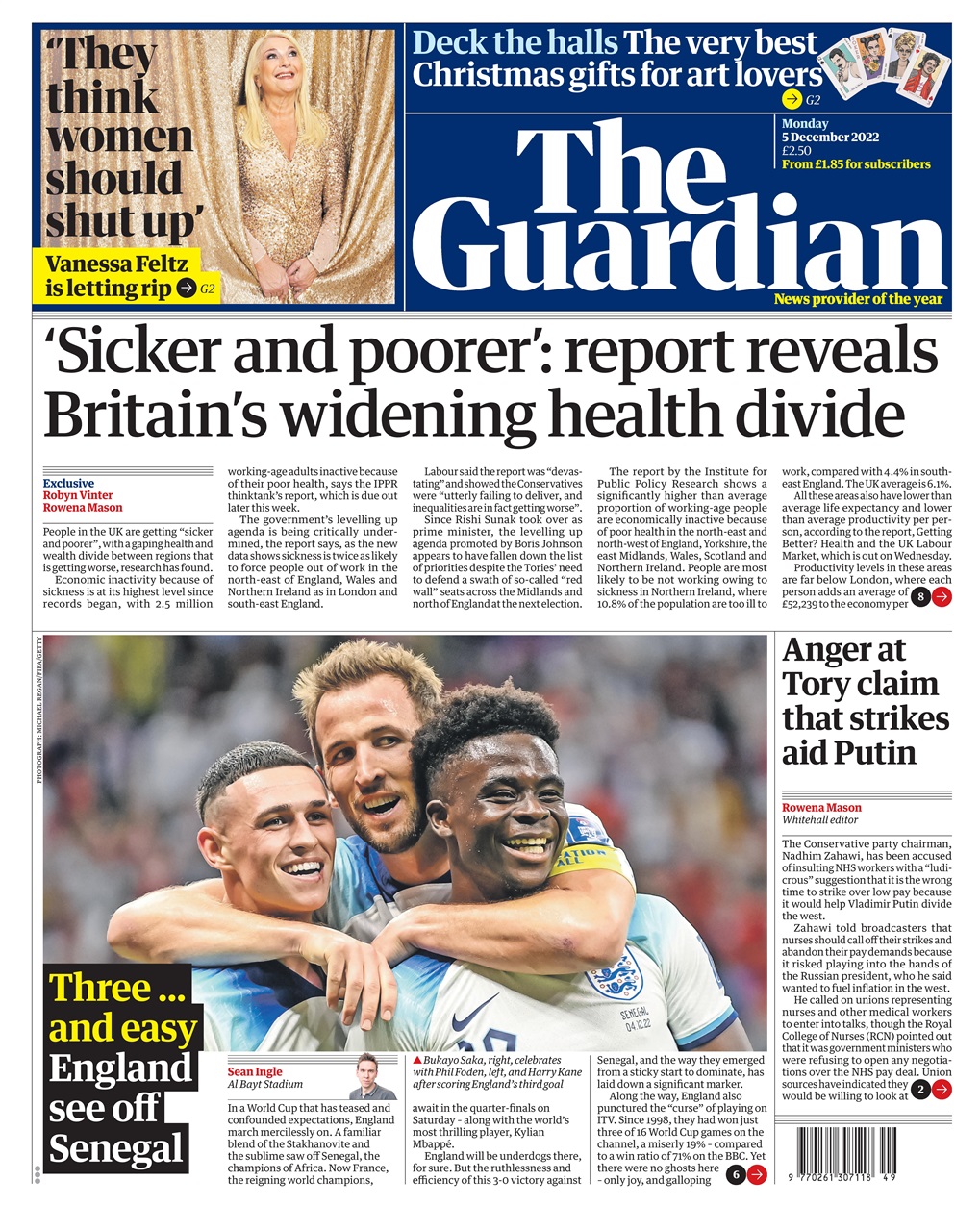 The Guardian Newspaper Preview Pages