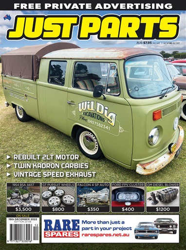 JUST PARTS issue 