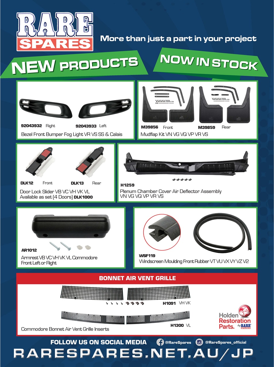 JUST PARTS Preview Pages