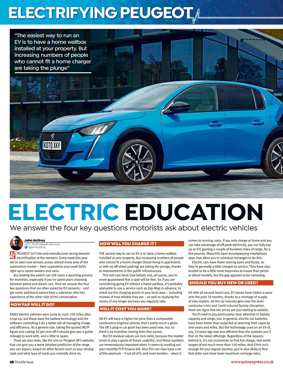 Auto Express Preview Pages