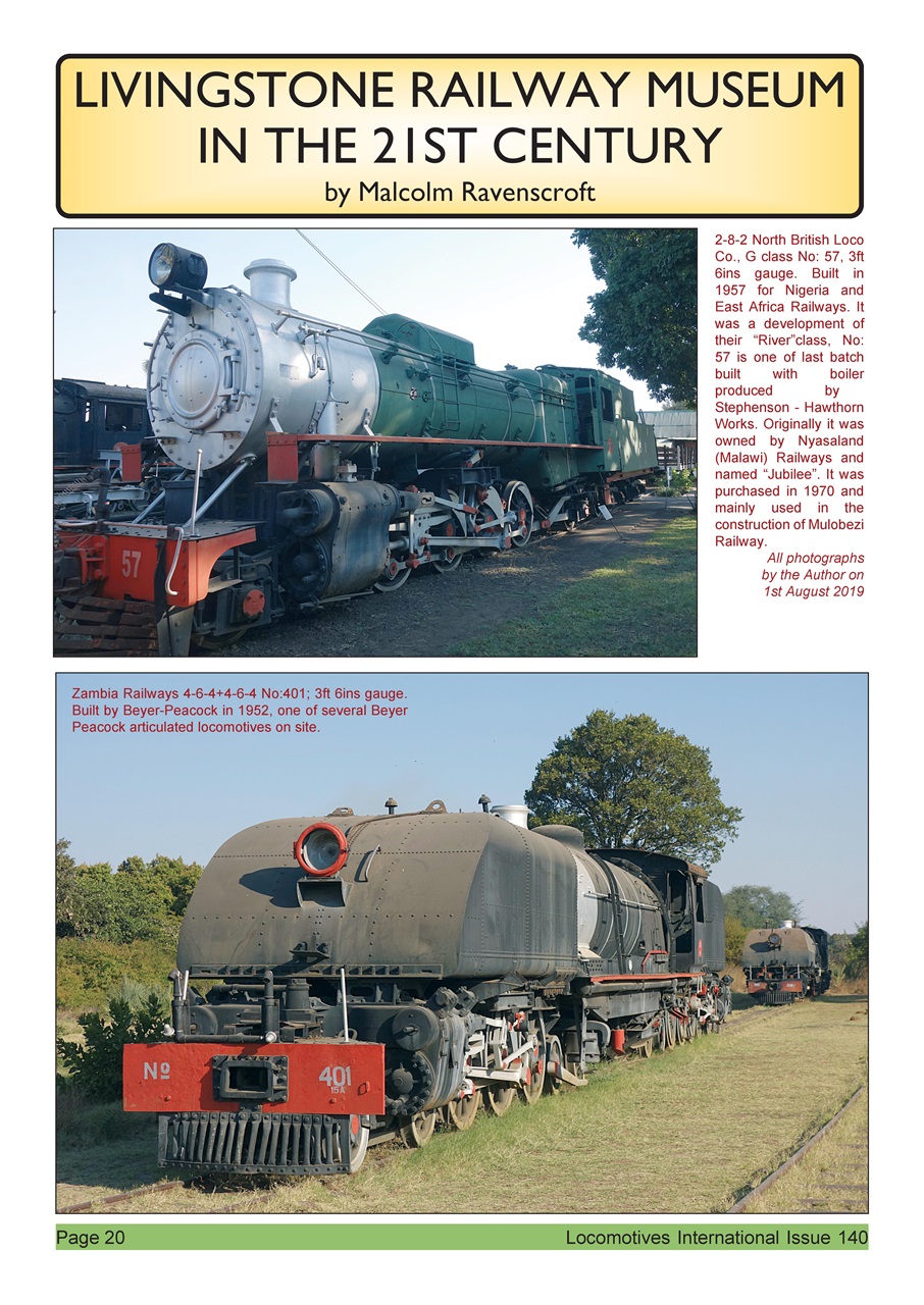 Locomotives International Preview Pages