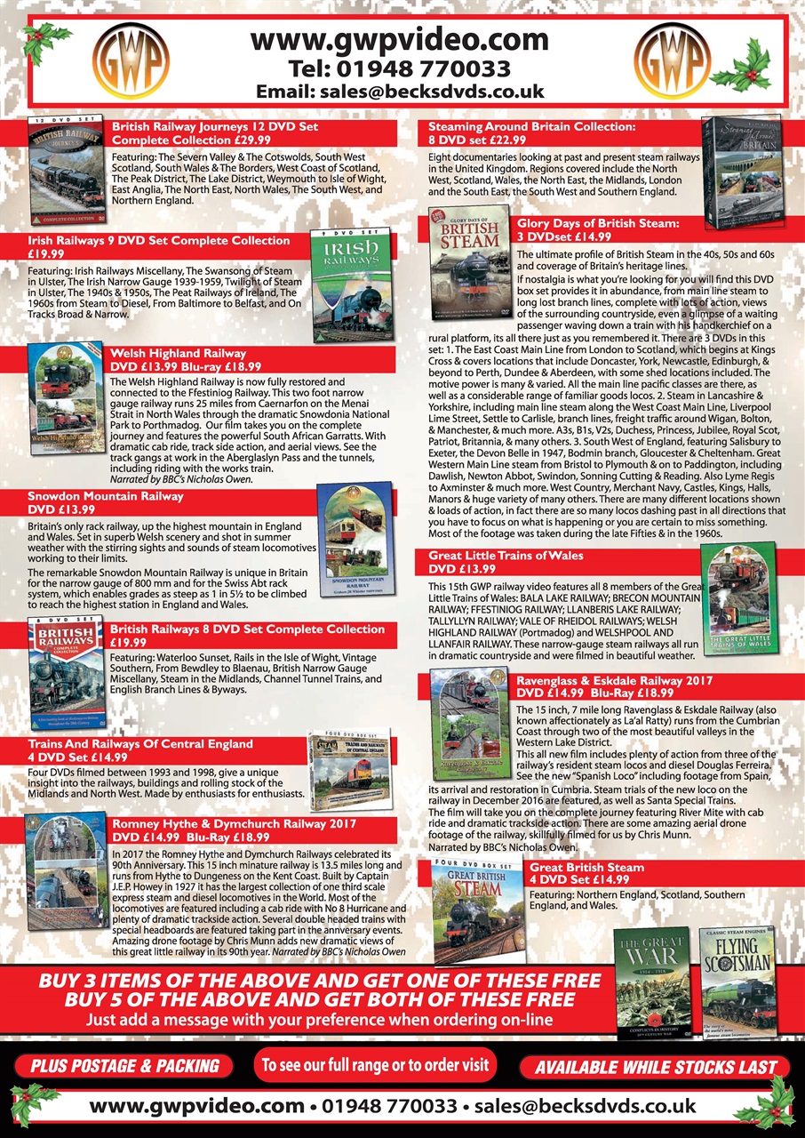 Steam Days Preview Pages