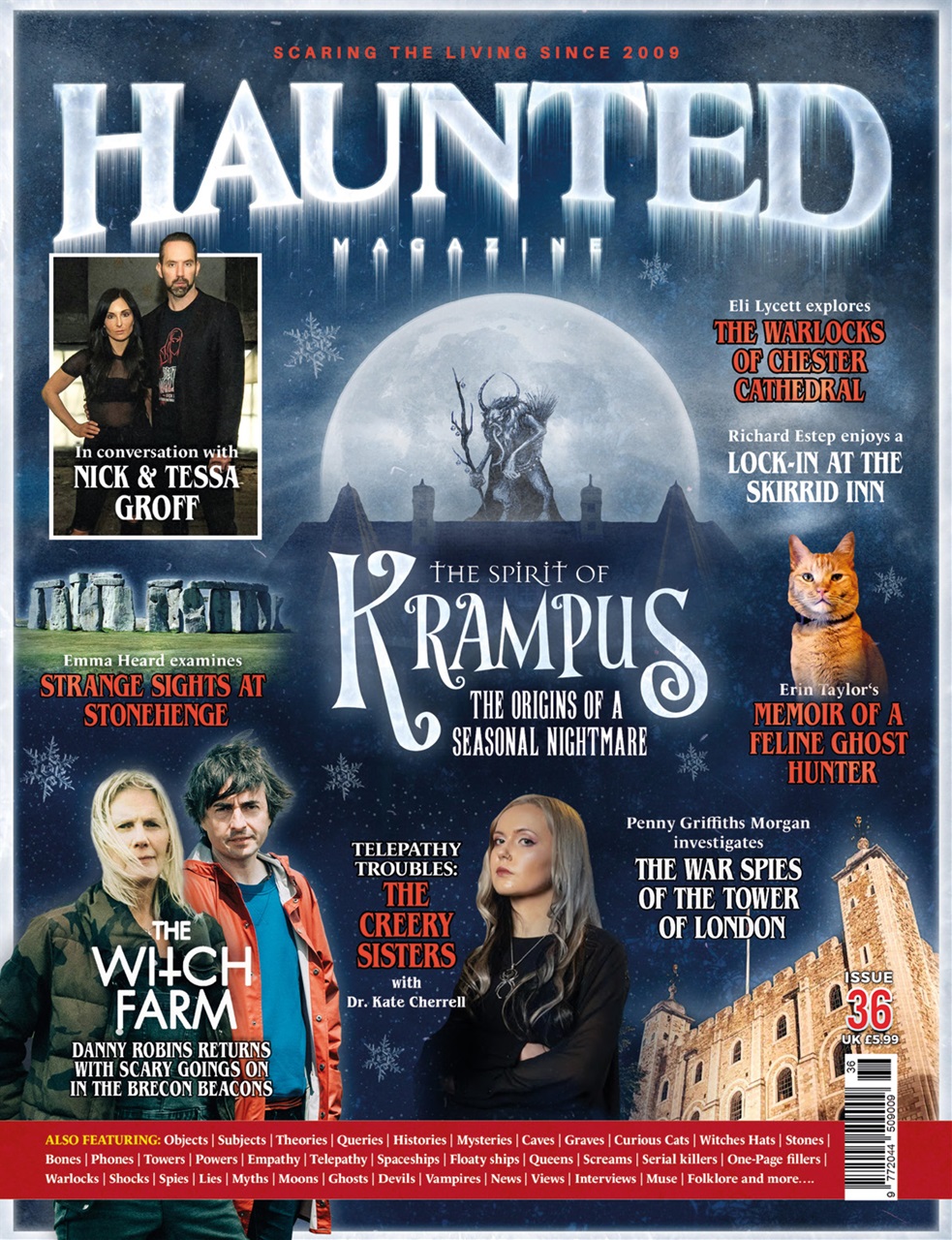Haunted Magazine Preview Pages