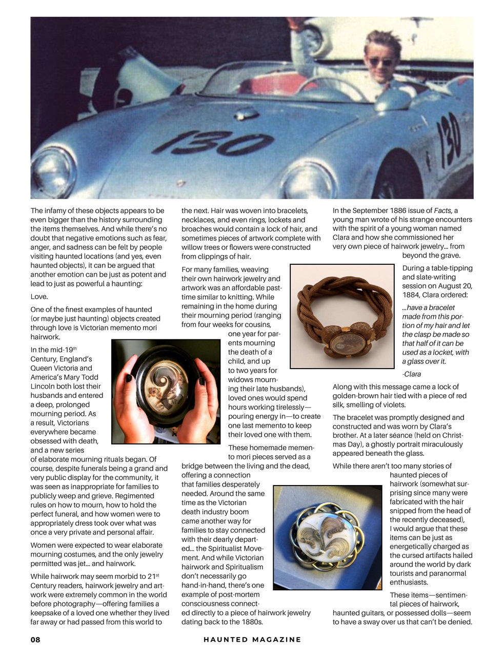 Haunted Magazine Preview Pages