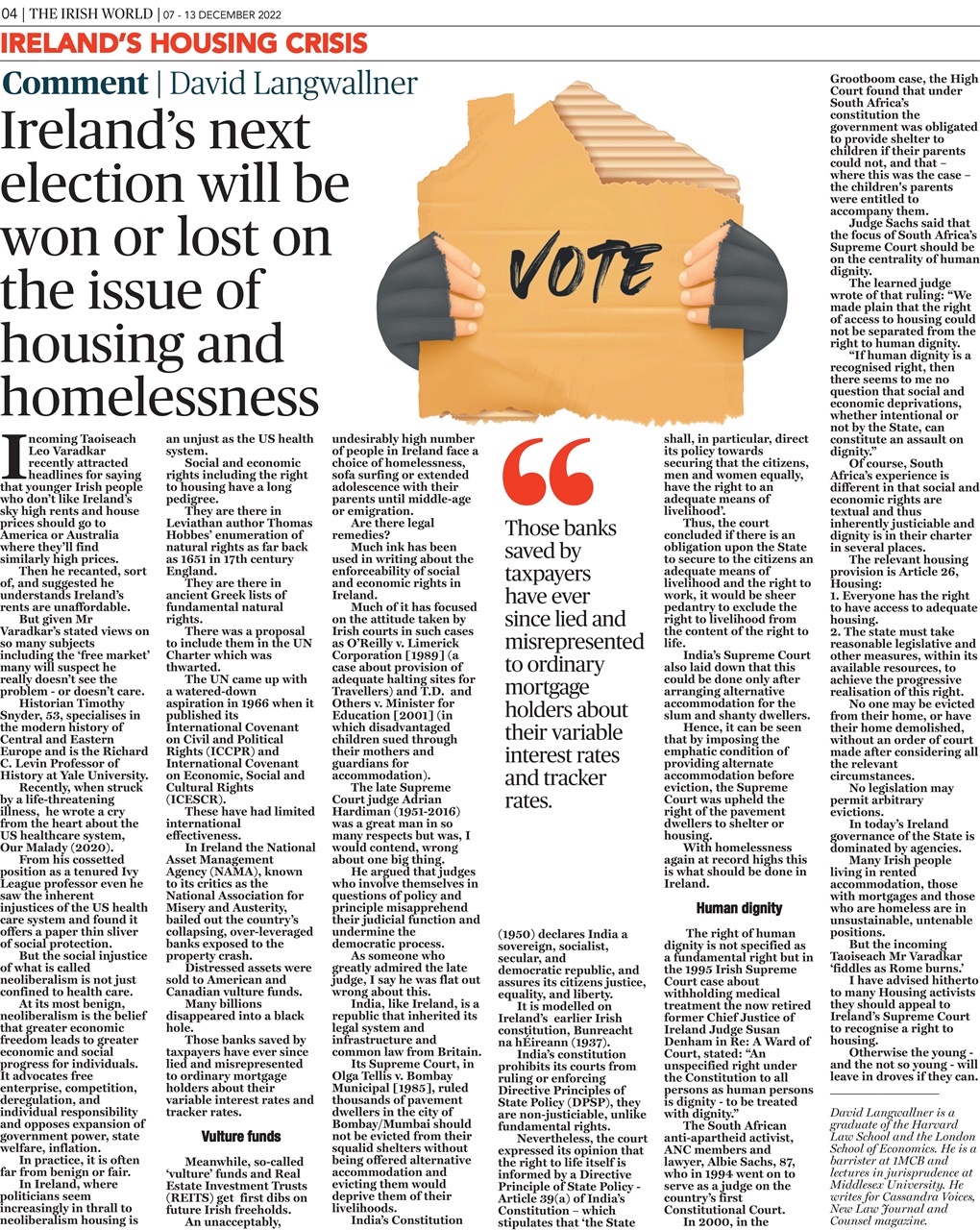 Irish World Preview Pages