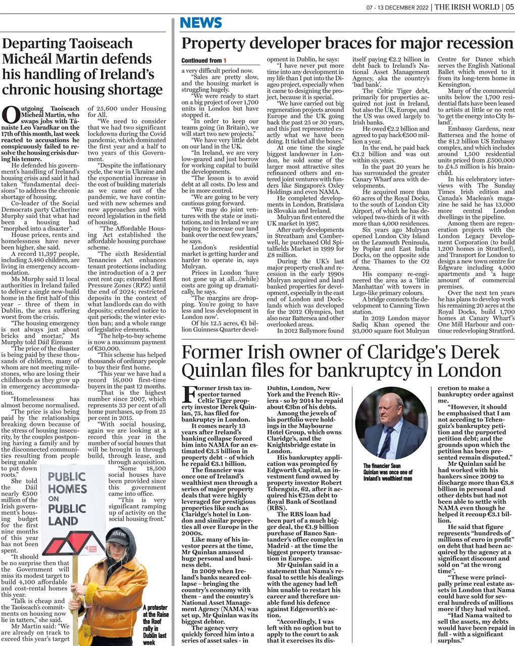 Irish World Preview Pages