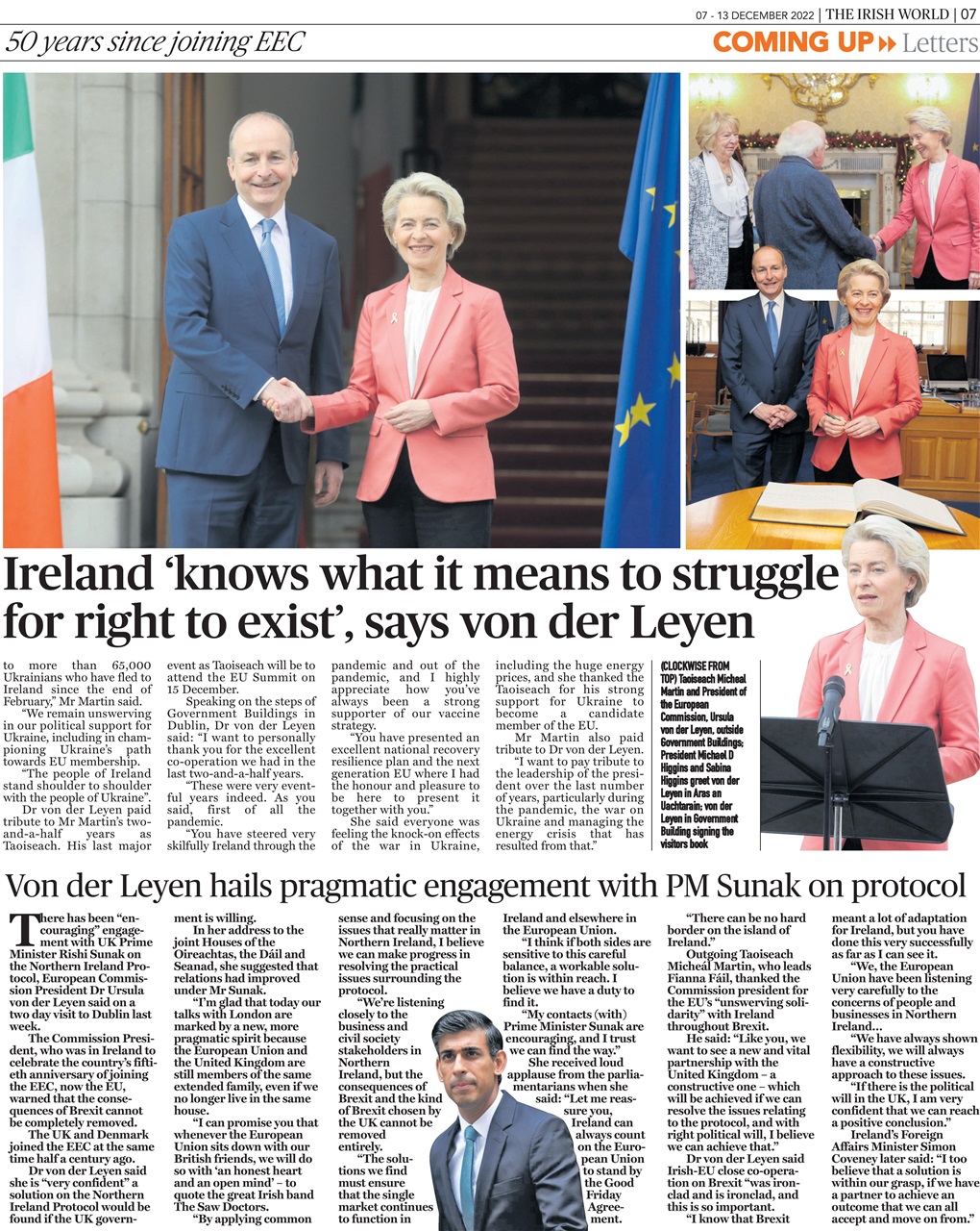 Irish World Preview Pages