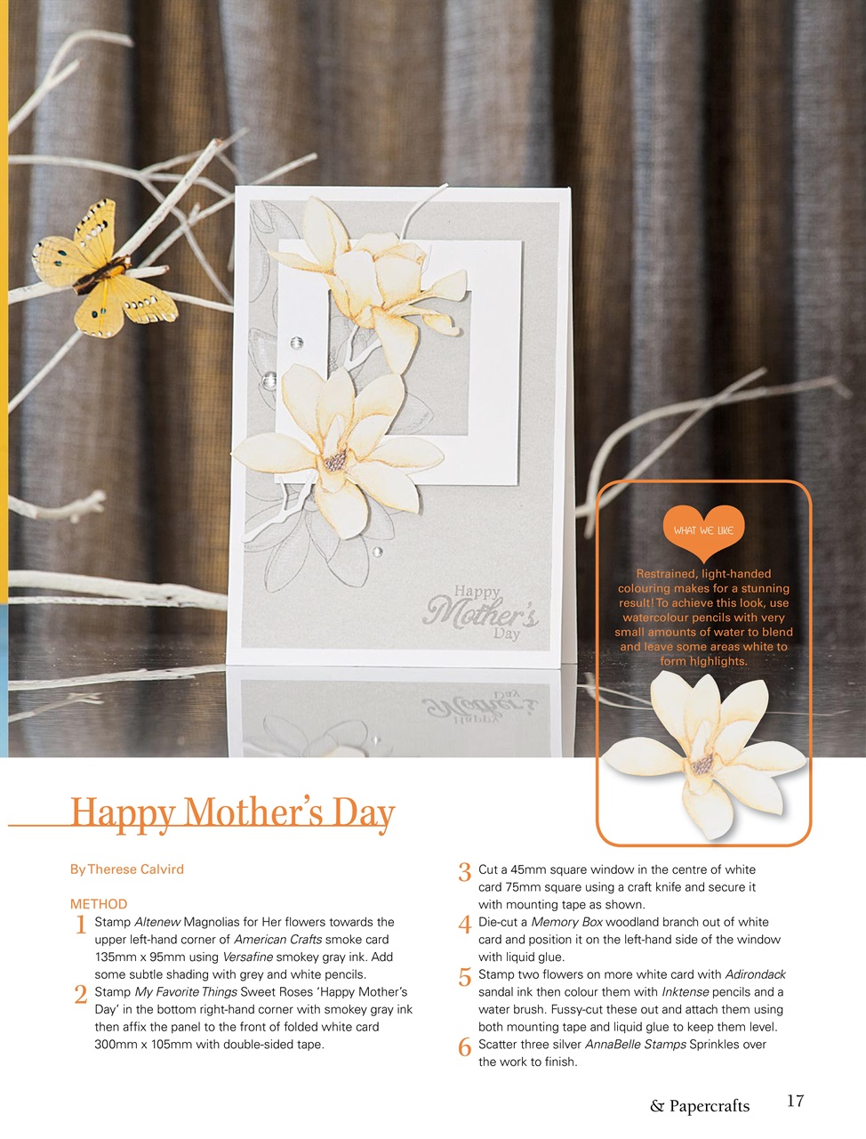 Australian Cardmaking Stamping and Papercraft Preview Pages