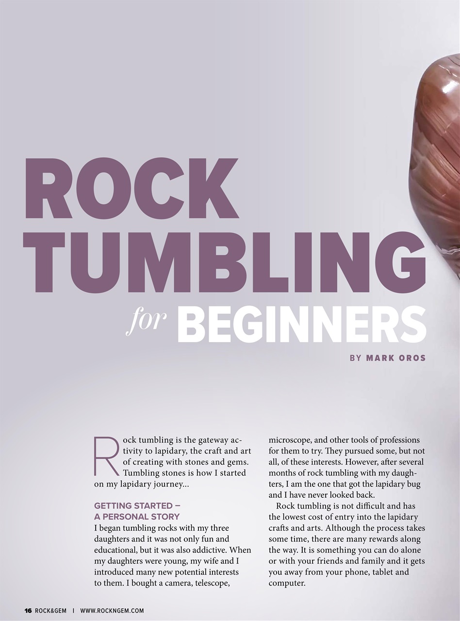 Rock&Gem Magazine Preview Pages