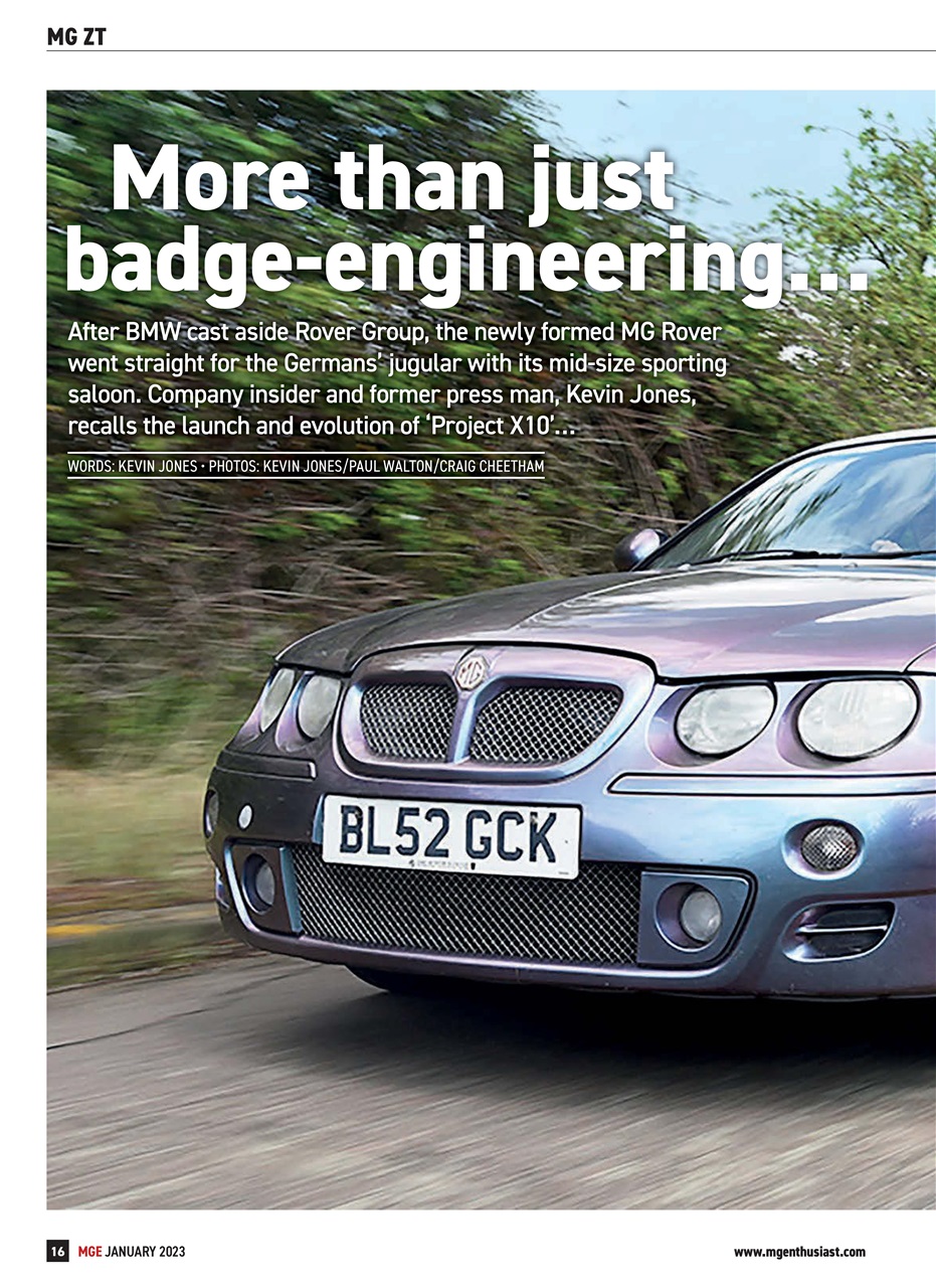 MG Enthusiast Preview Pages