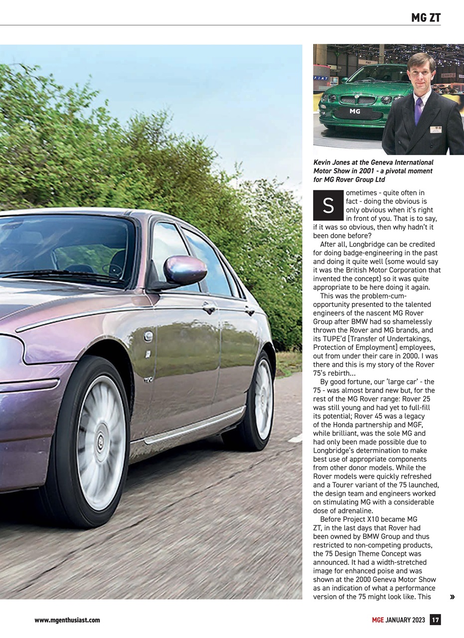 MG Enthusiast Preview Pages