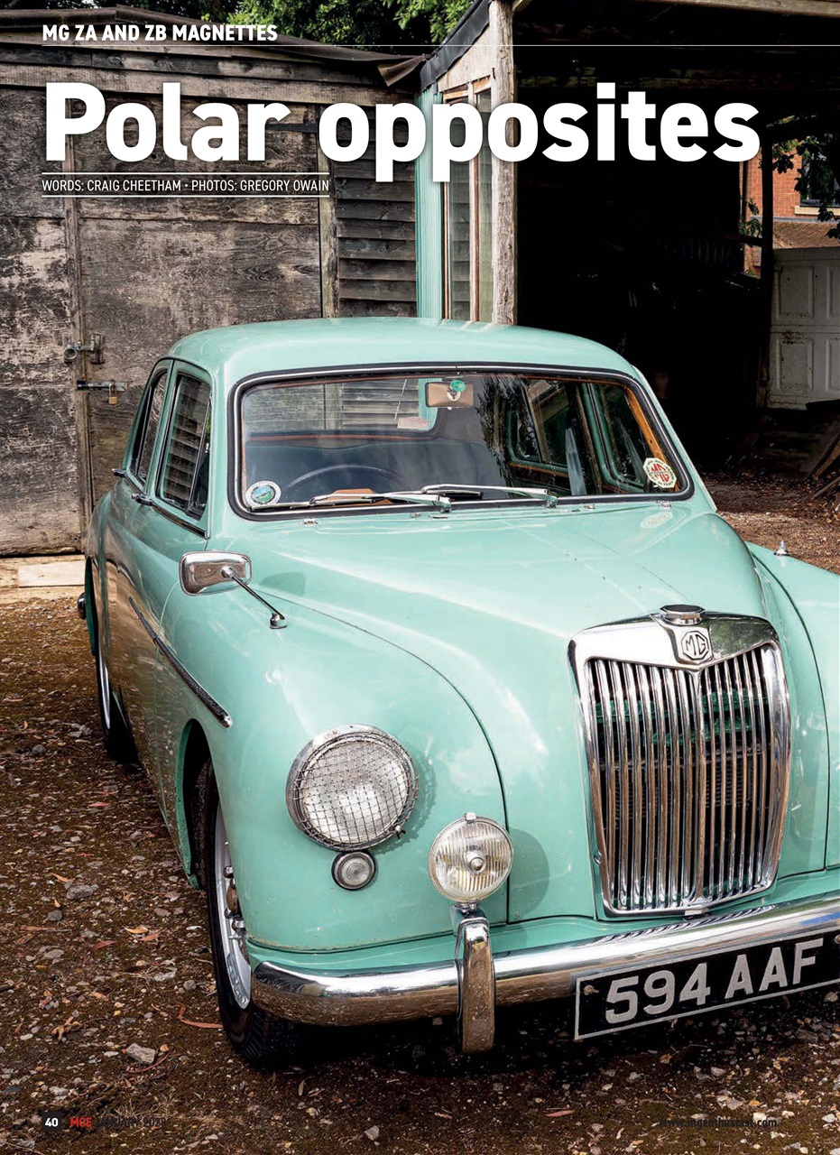 MG Enthusiast Preview Pages