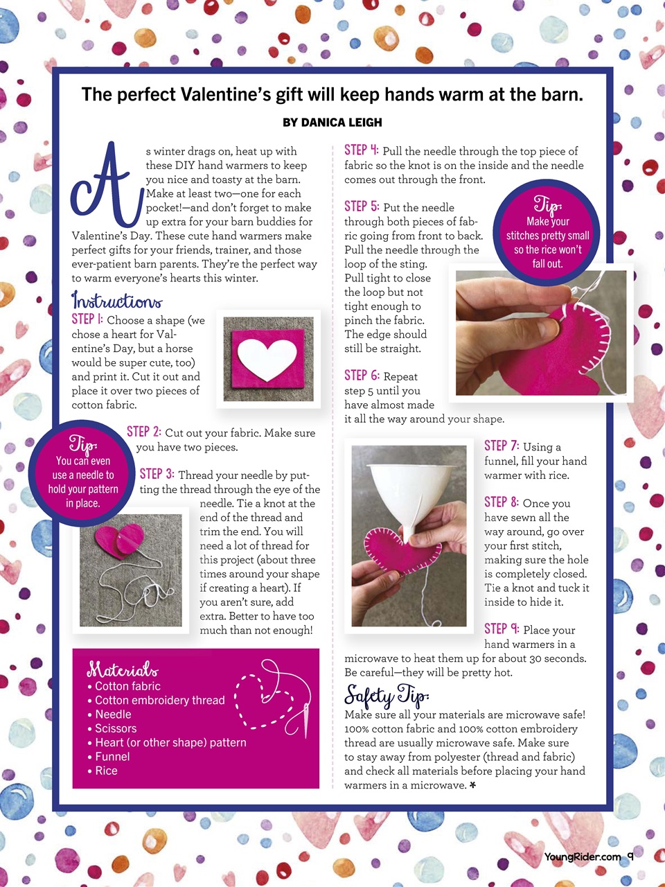 Young Rider Magazine Preview Pages