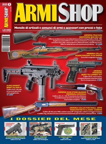 ARMI SHOP issue Gennaio 2023