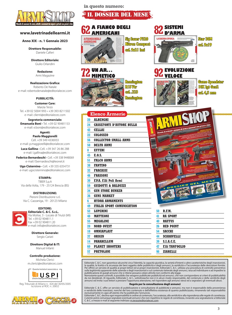 ARMI SHOP Preview Pages