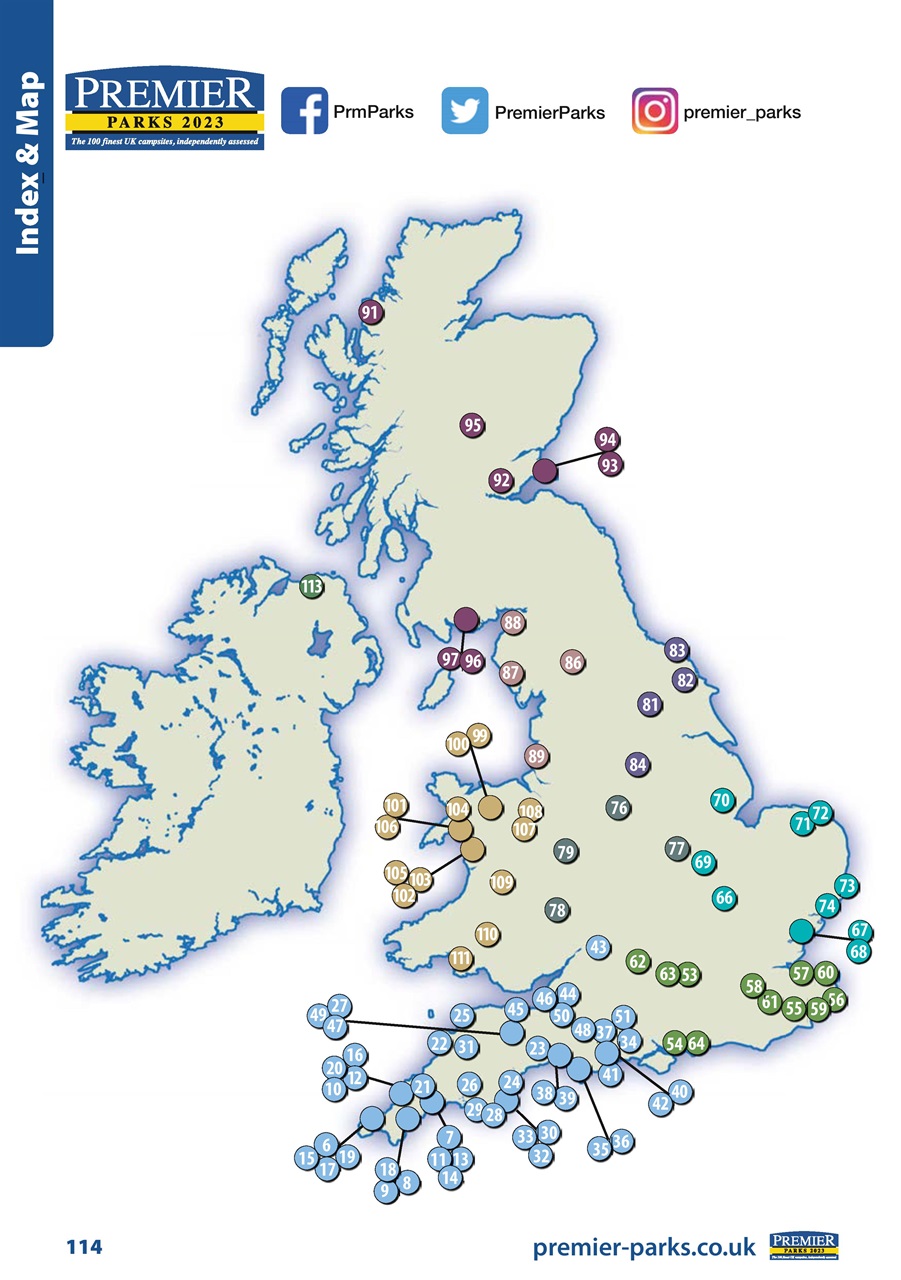 Campsite Finder Preview Pages