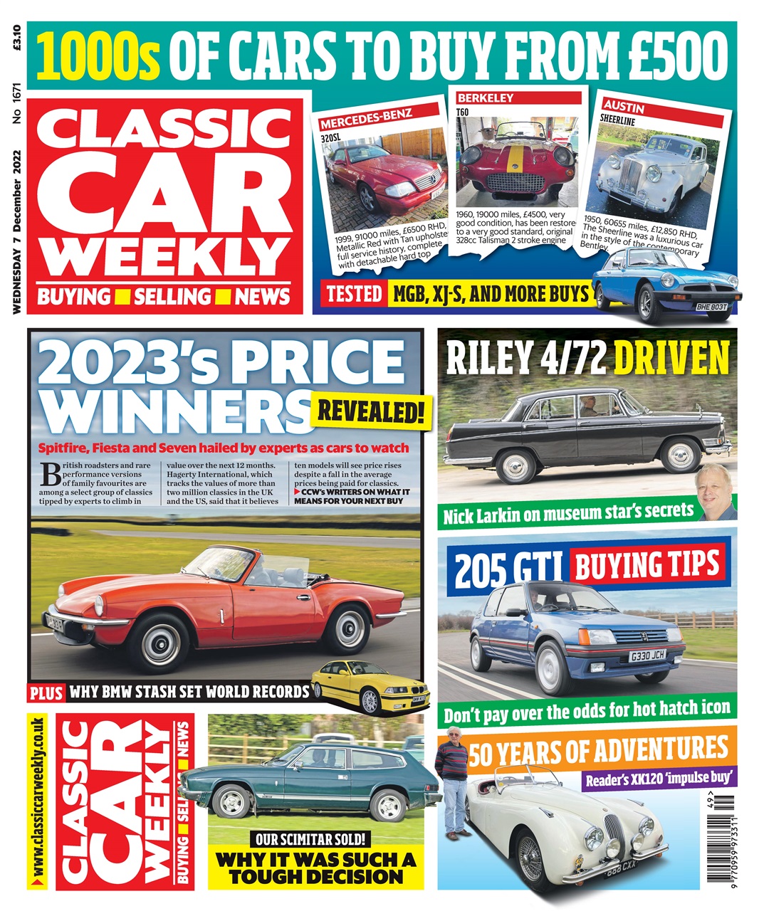 Classic Car Weekly Preview Pages