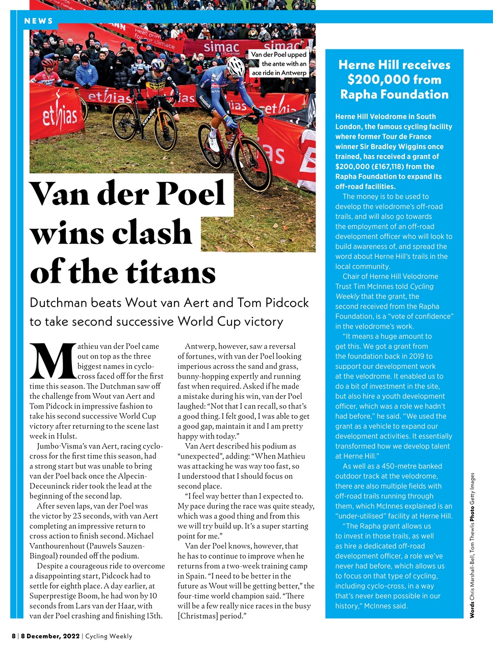 Cycling Weekly Preview Pages