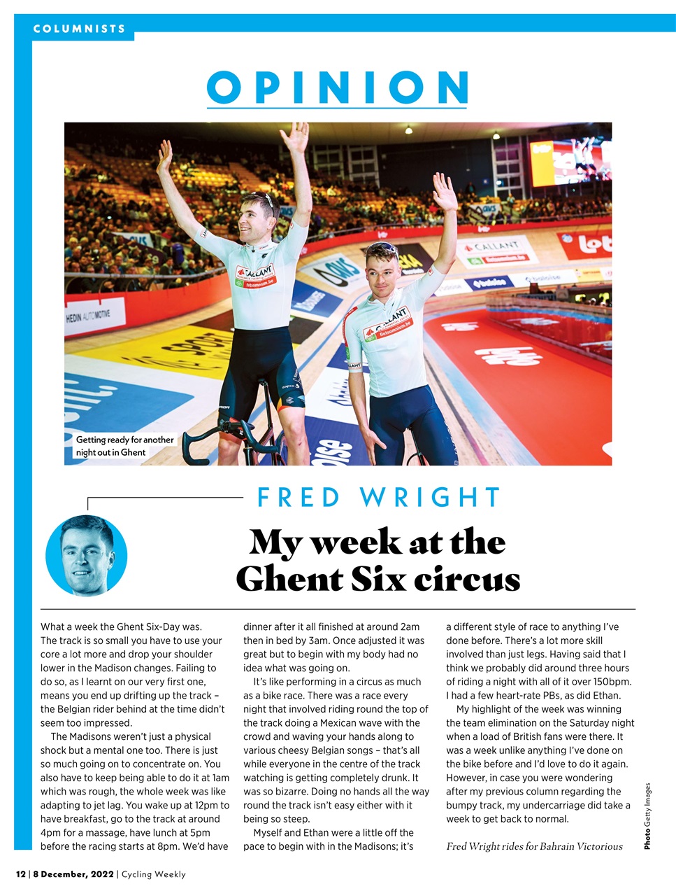 Cycling Weekly Preview Pages