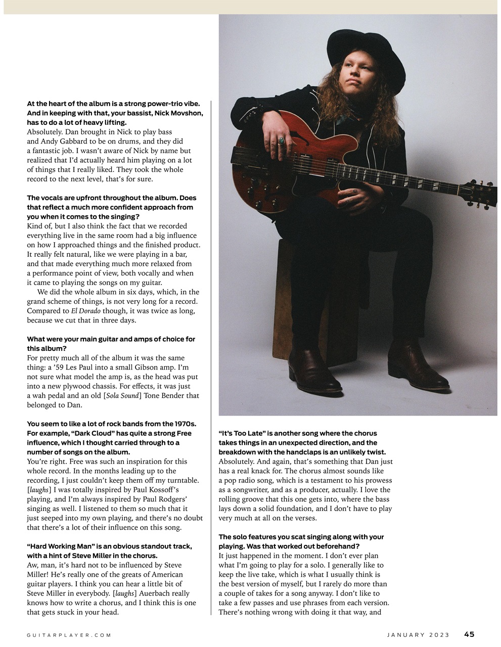Guitar Player Preview Pages