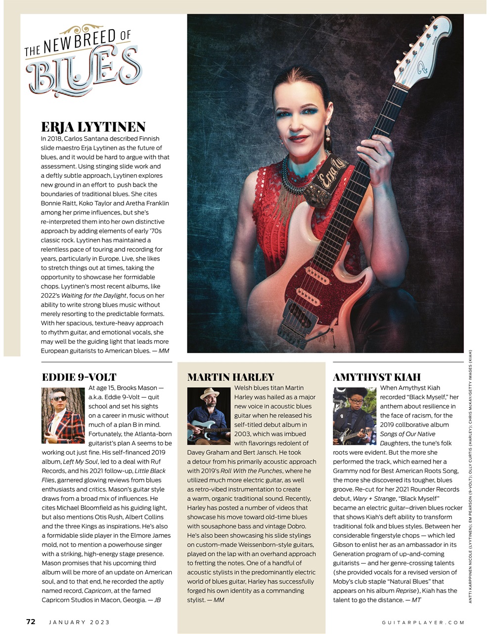 Guitar Player Preview Pages