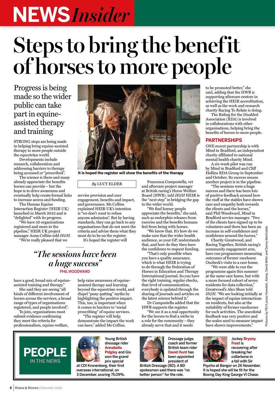 Horse & Hound Preview Pages