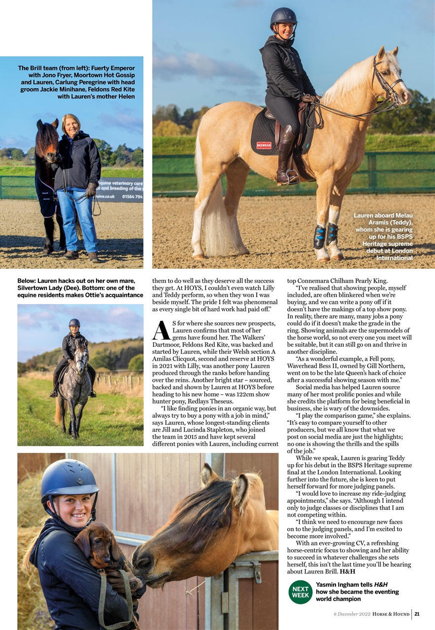 Horse & Hound Preview Pages