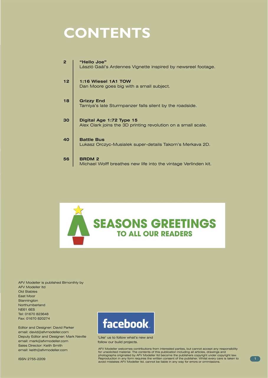 Meng AFV Modeller Preview Pages