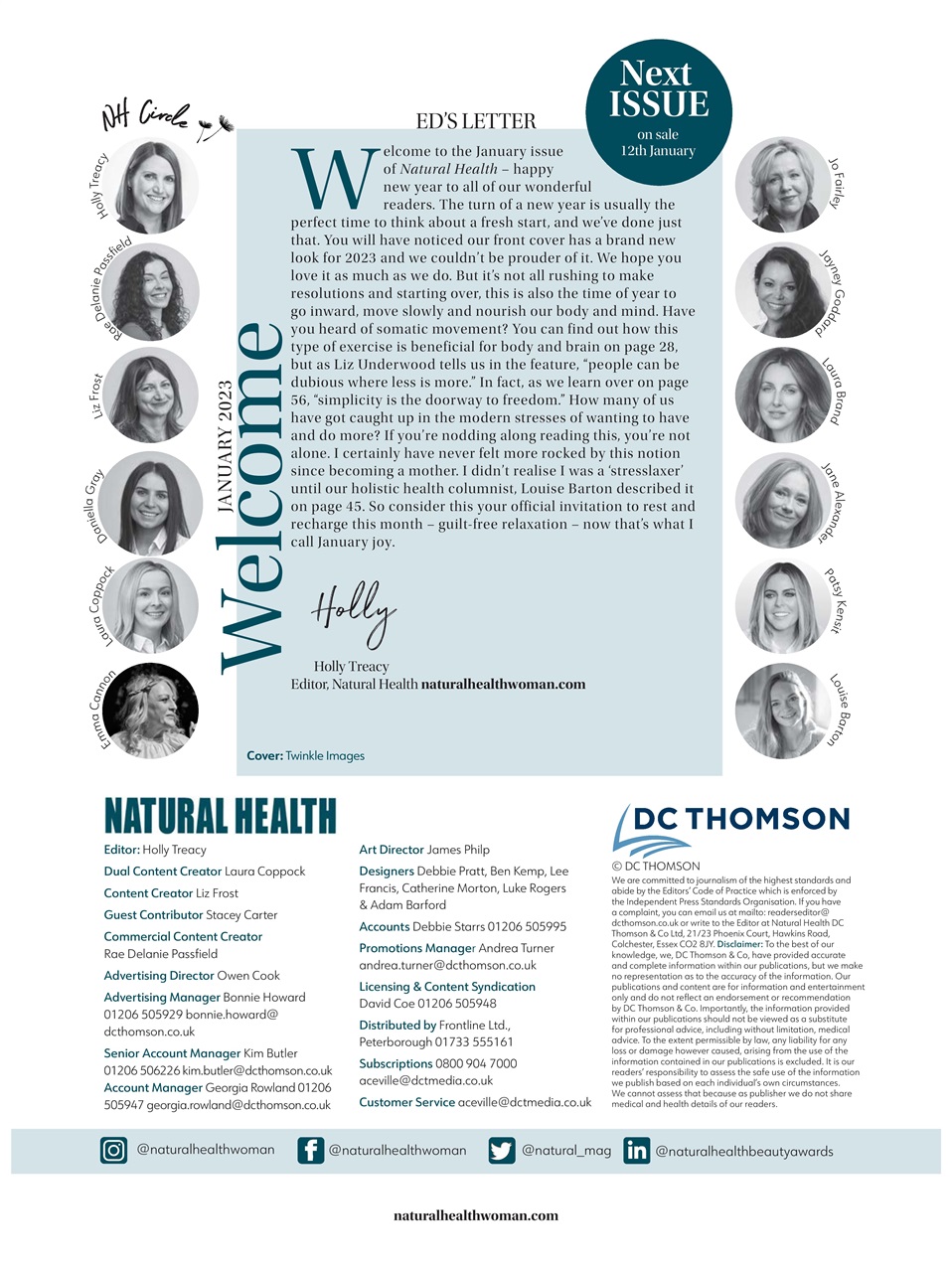 Natural Health Preview Pages