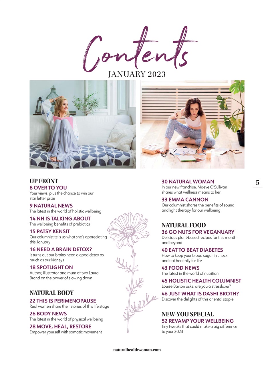 Natural Health Preview Pages