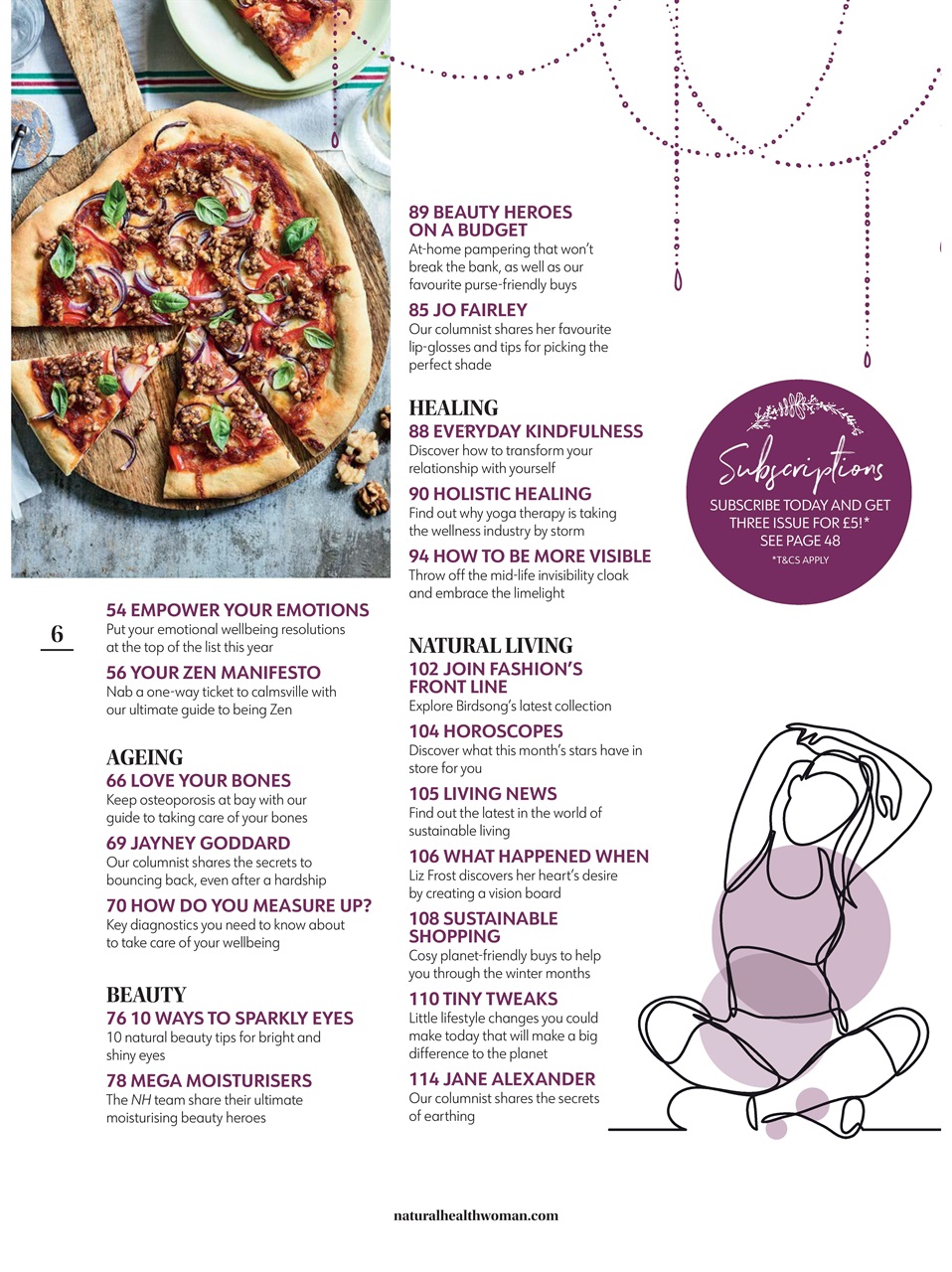 Natural Health Preview Pages