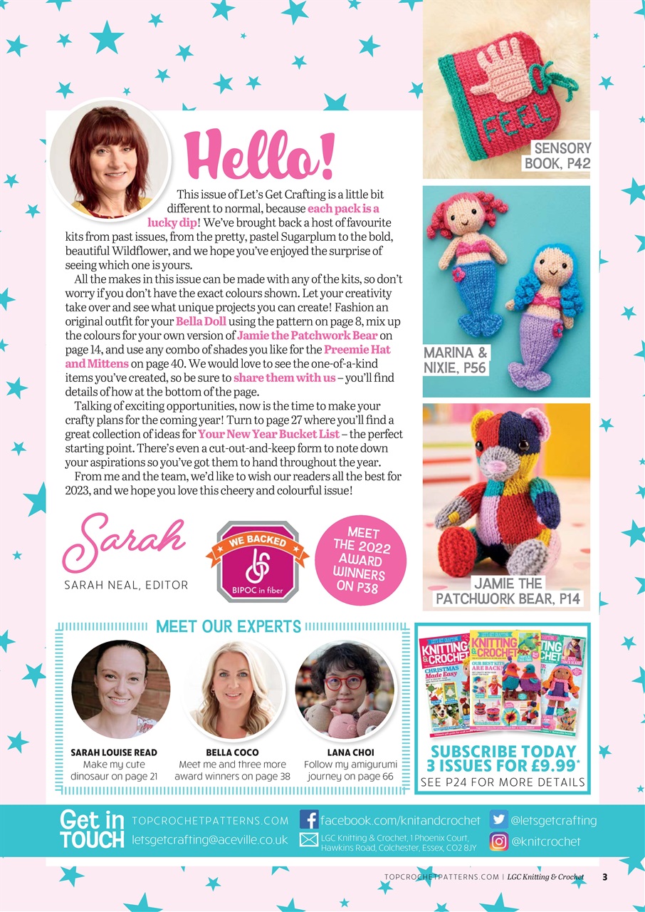 Let's Get Crafting Preview Pages