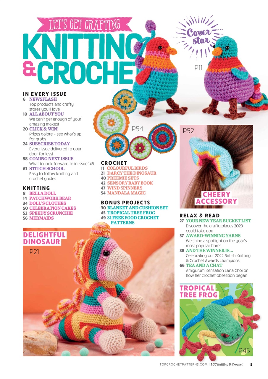 Let's Get Crafting Preview Pages