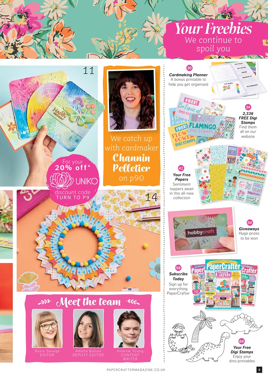 PaperCrafter Preview Pages