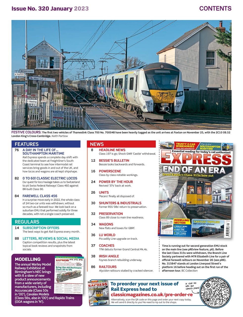 Rail Express Preview Pages