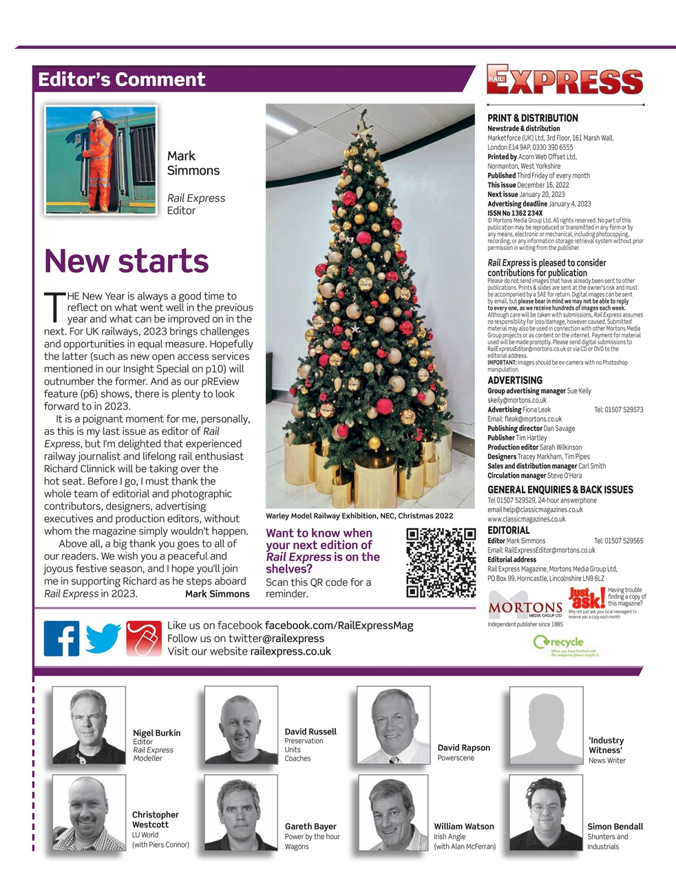 Rail Express Preview Pages