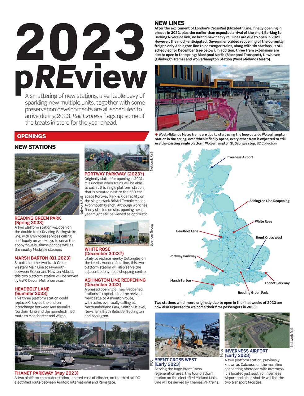 Rail Express Preview Pages